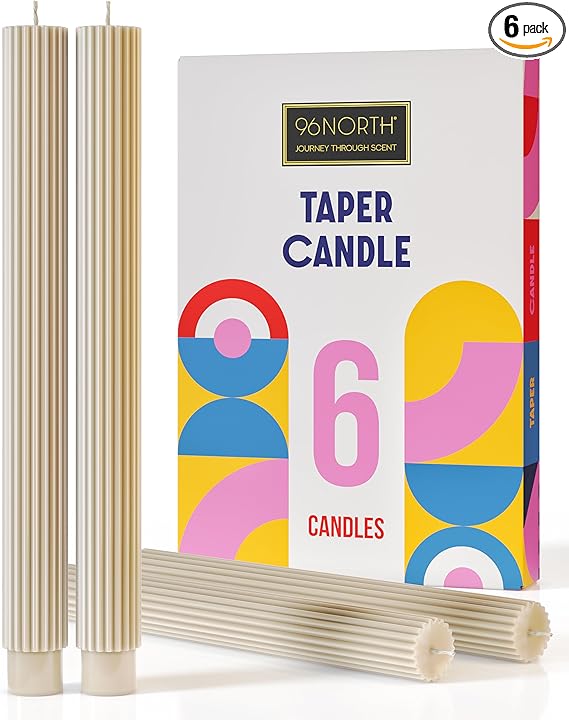 Ivory Taper Candles