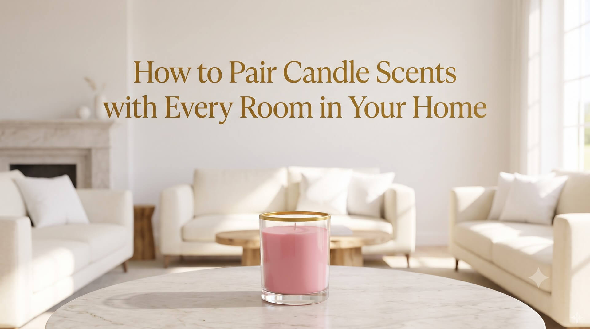 How to Pair Candle Scents with Every Room in Your Home - Strategic fragrance guide for creating mood and atmosphere in different living spaces