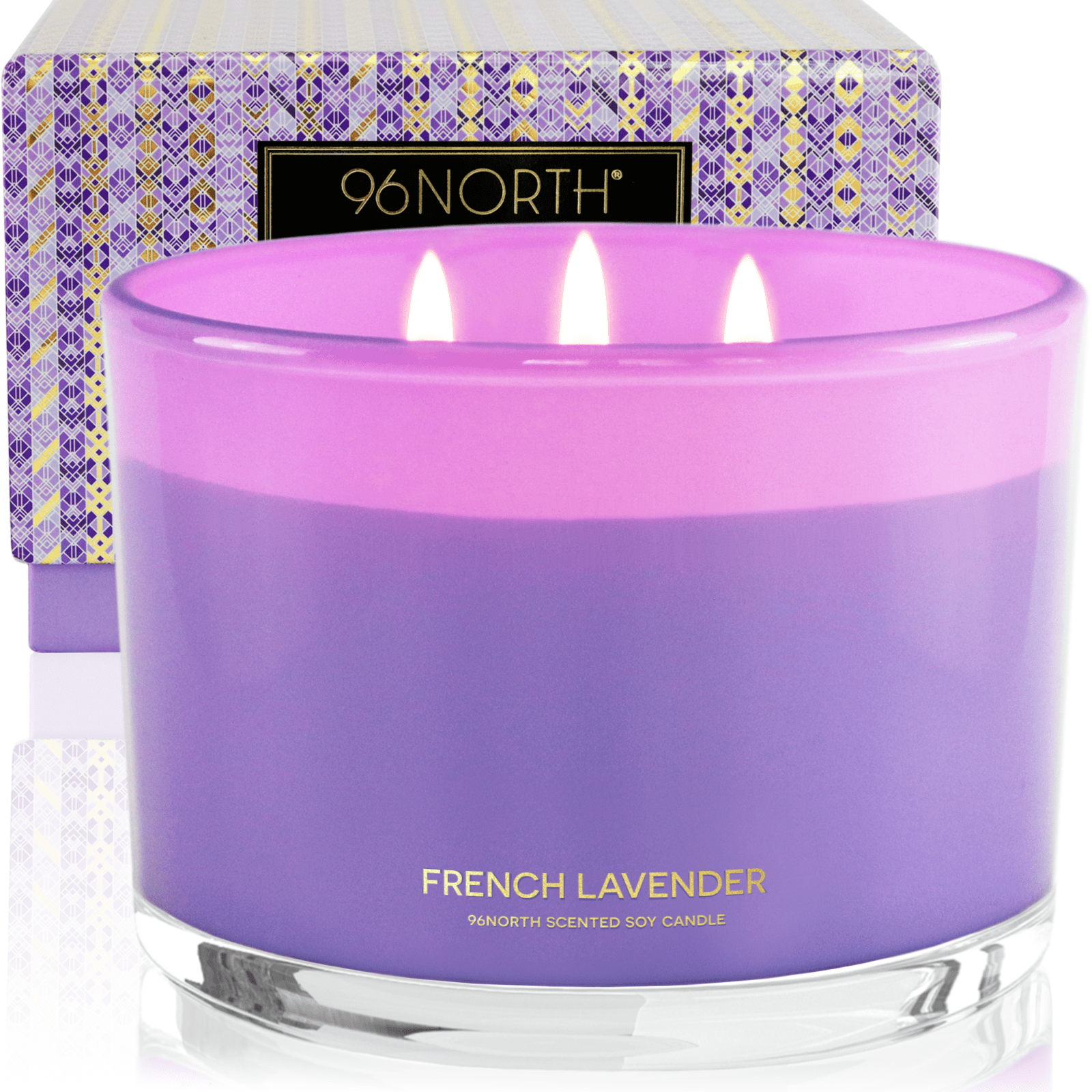 Bartek Candles Aromatic Lavender Scented Candle