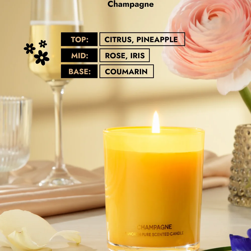 Champagne Candle