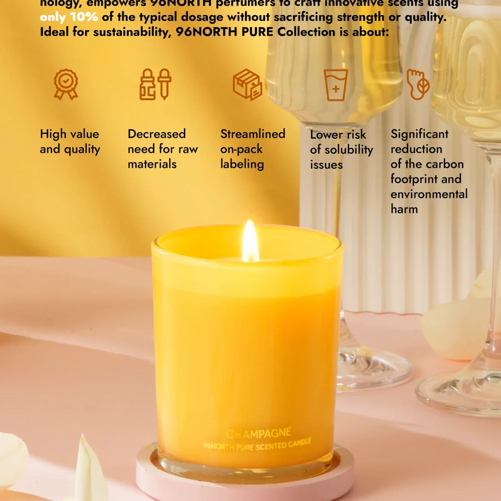 Champagne Candle